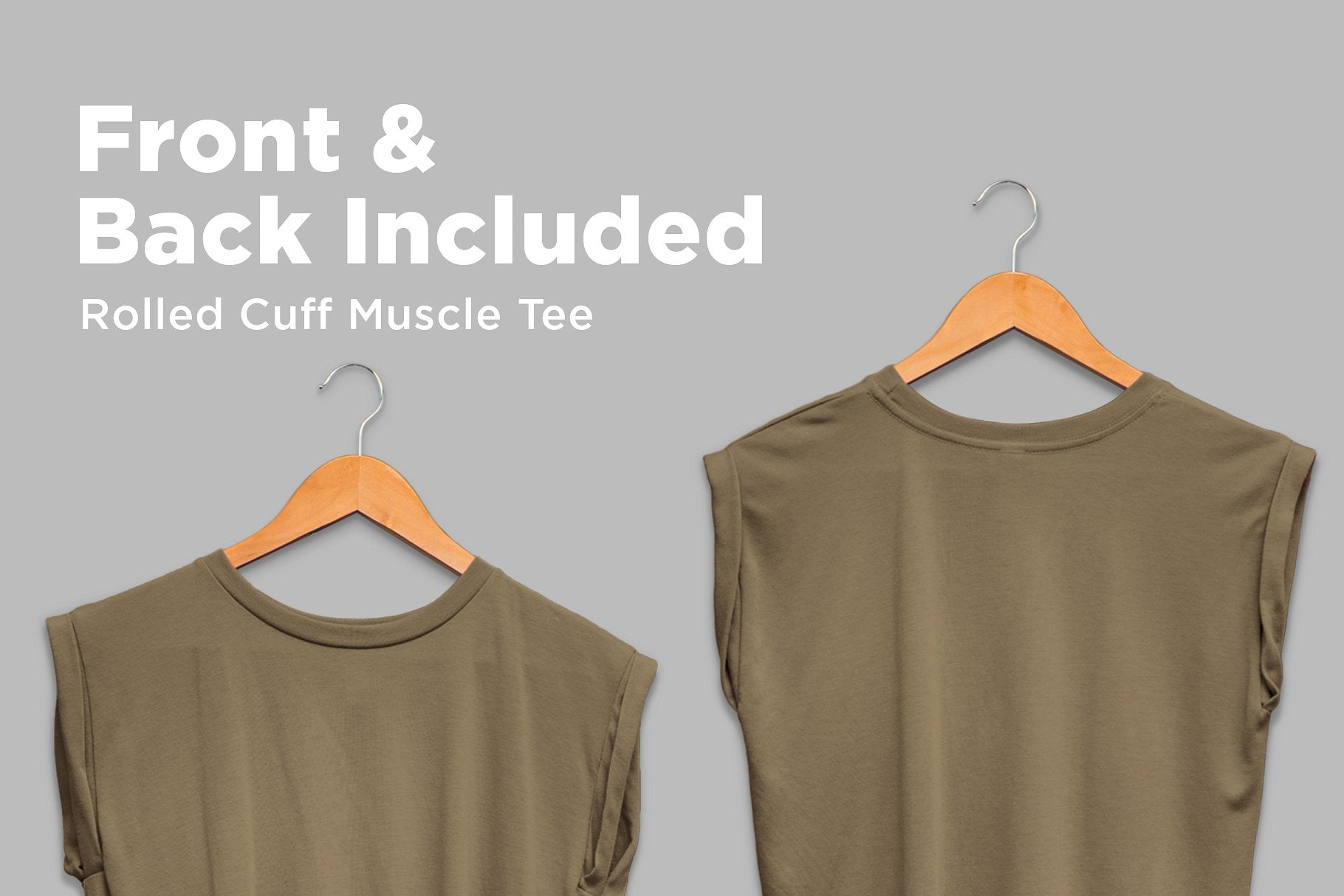 Download Rolled Cuff Muscle Tee Mockup Designsupply Co