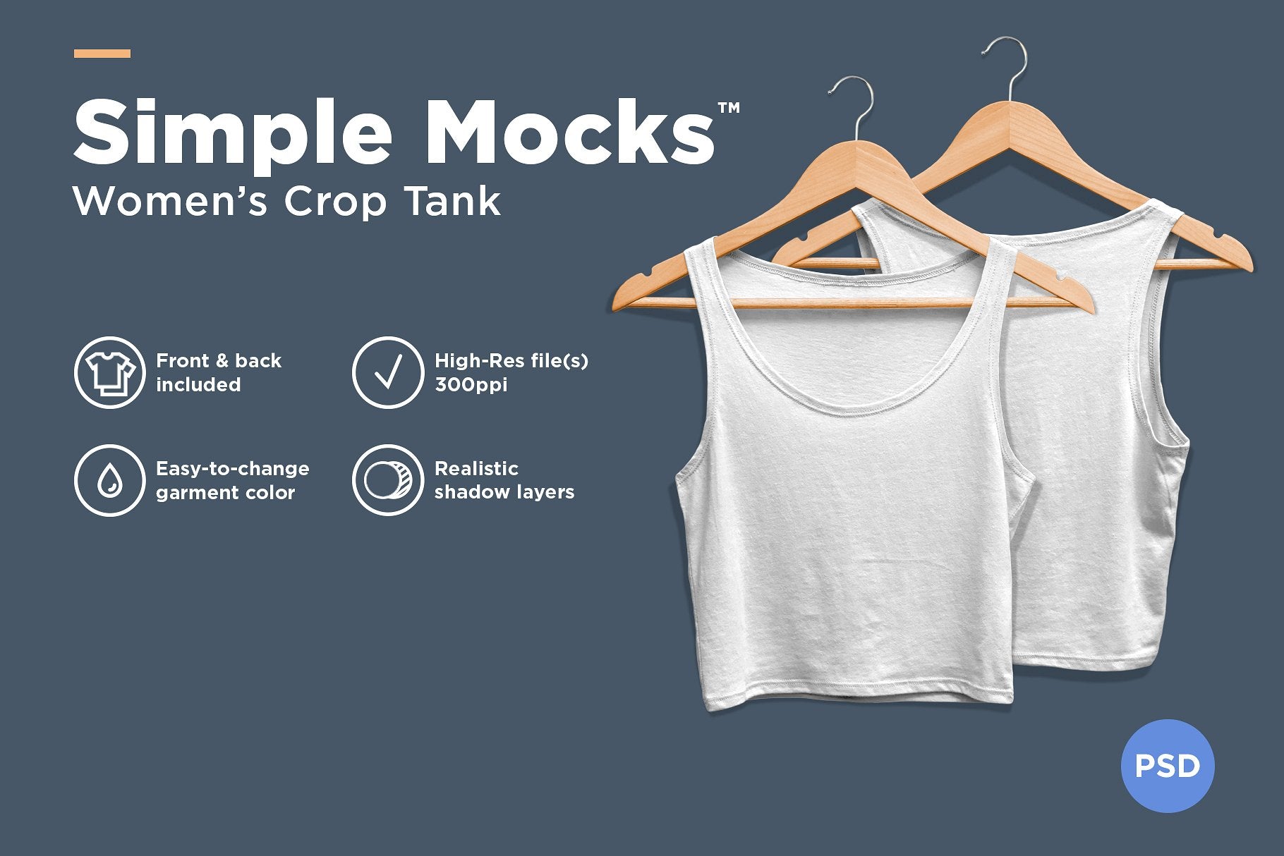Download Women's Crop Tank Mockup - DesignSupply.Co