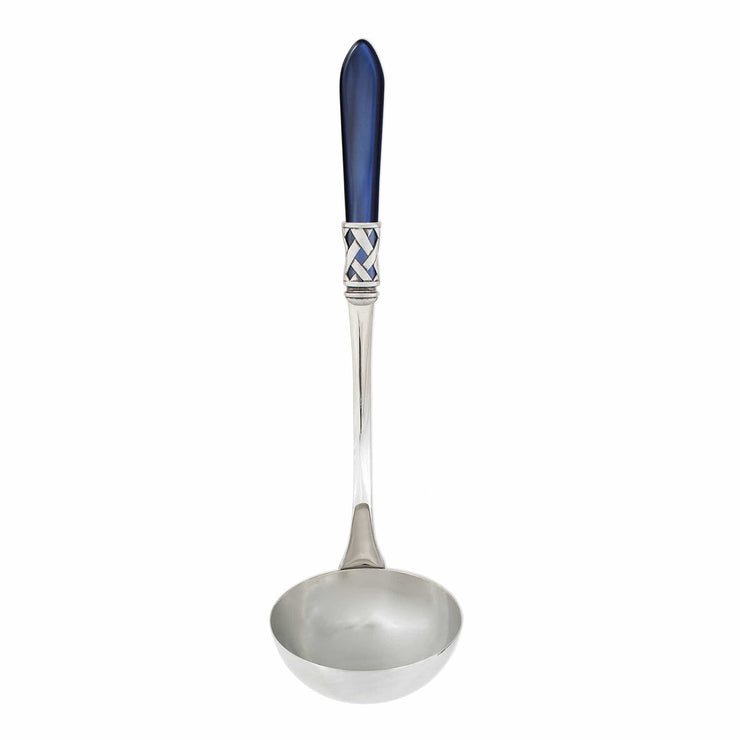 white soup ladle