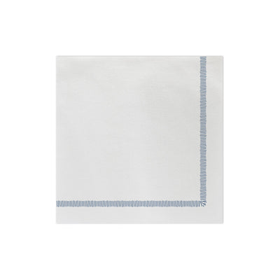 Vietri Papersoft Napkins Bianco Solid Dinner Napkins (Pack of 50)