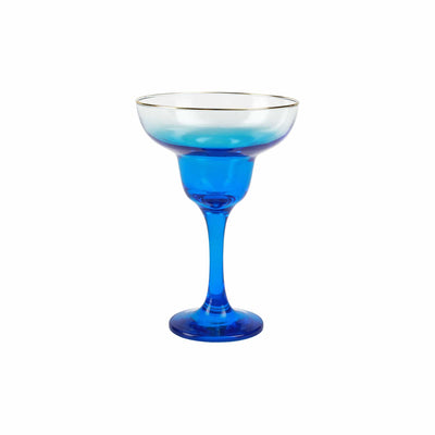 Vietri Rainbow Jewel Tone Assorted Martini Glasses - Set of 4