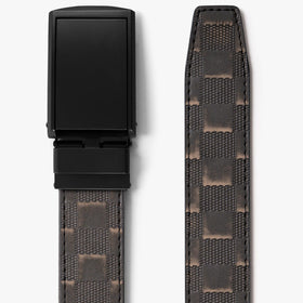 lv belt matte black