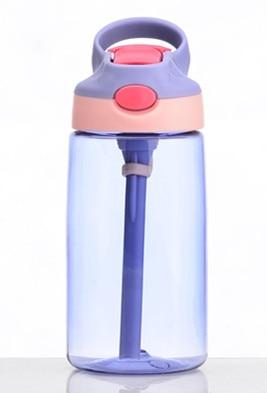 Kids Colorful Sport Water Bottle Bpa Free Spill Proof Easy