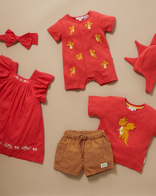 Kids Girl Clothes - Tops, Dresses & more - Purebaby - Purebaby