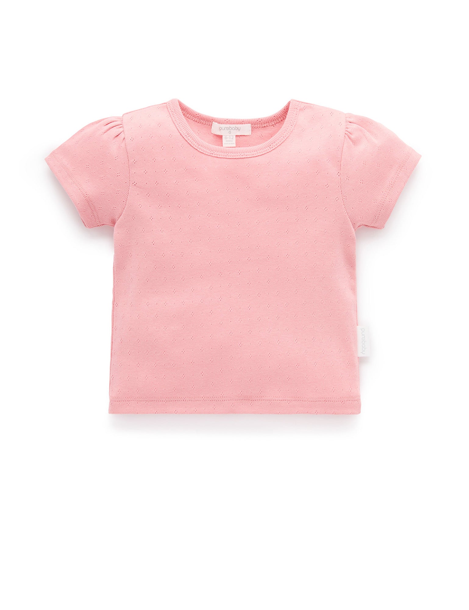 Pointelle Tee
