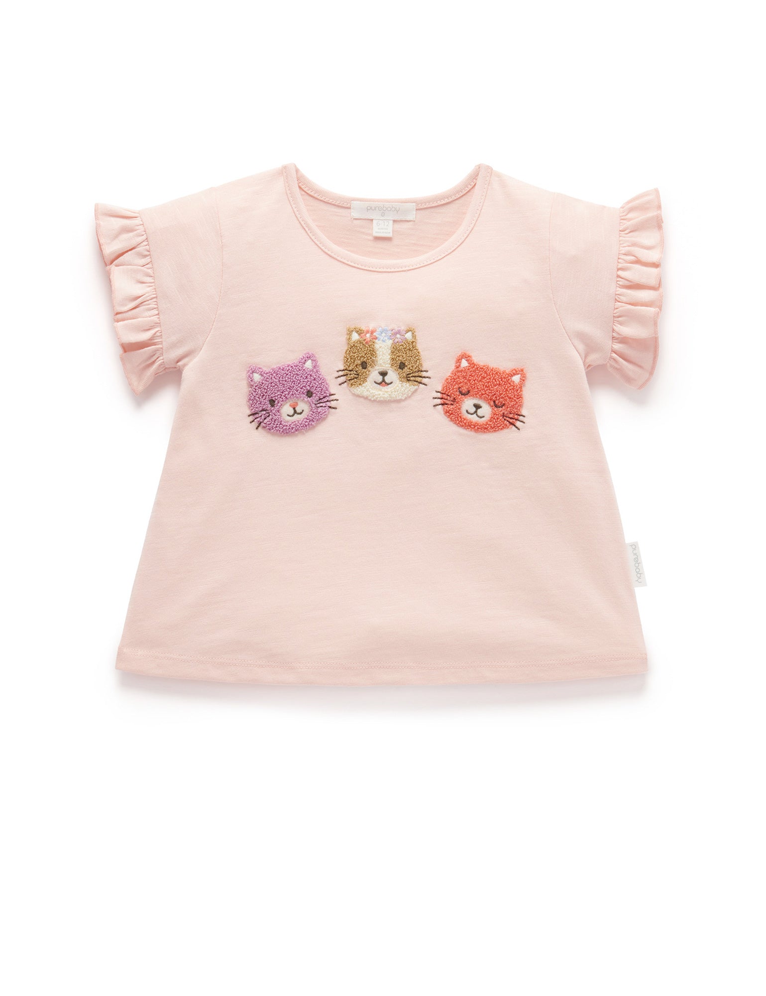 Kitty Ruffle Tee