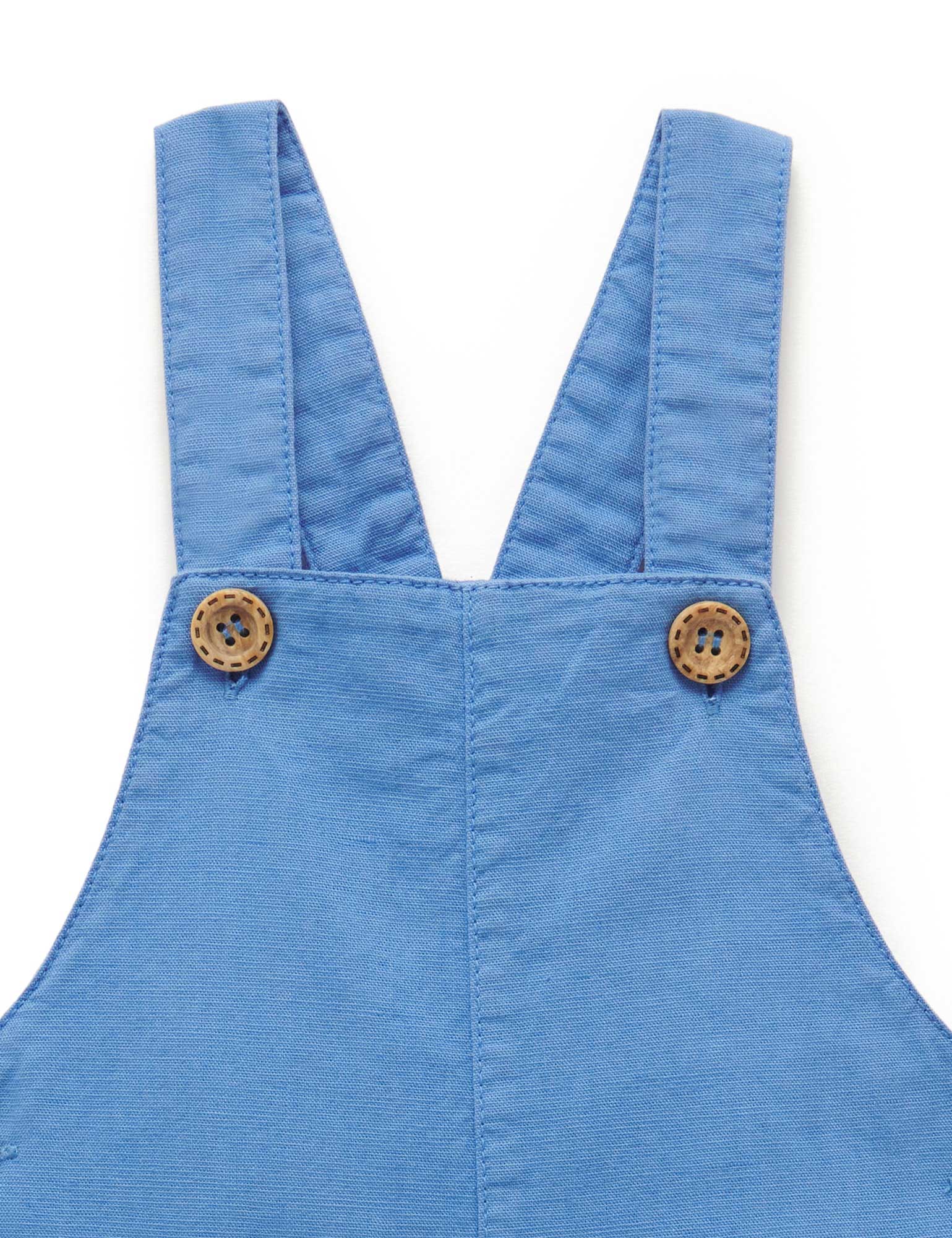 Denim Linen Dungarees, Made in Australia