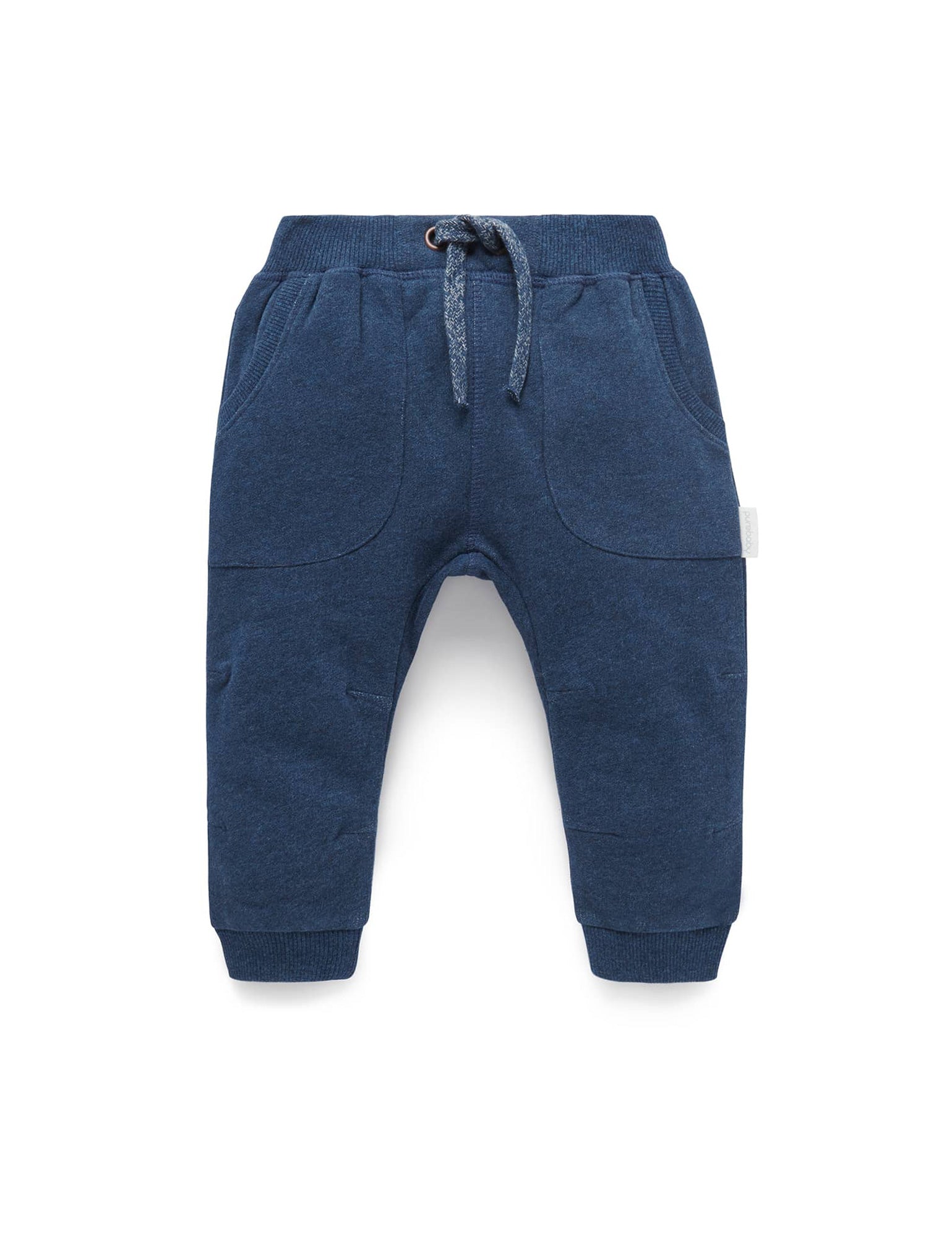 Indigo Slouchy Track Pants