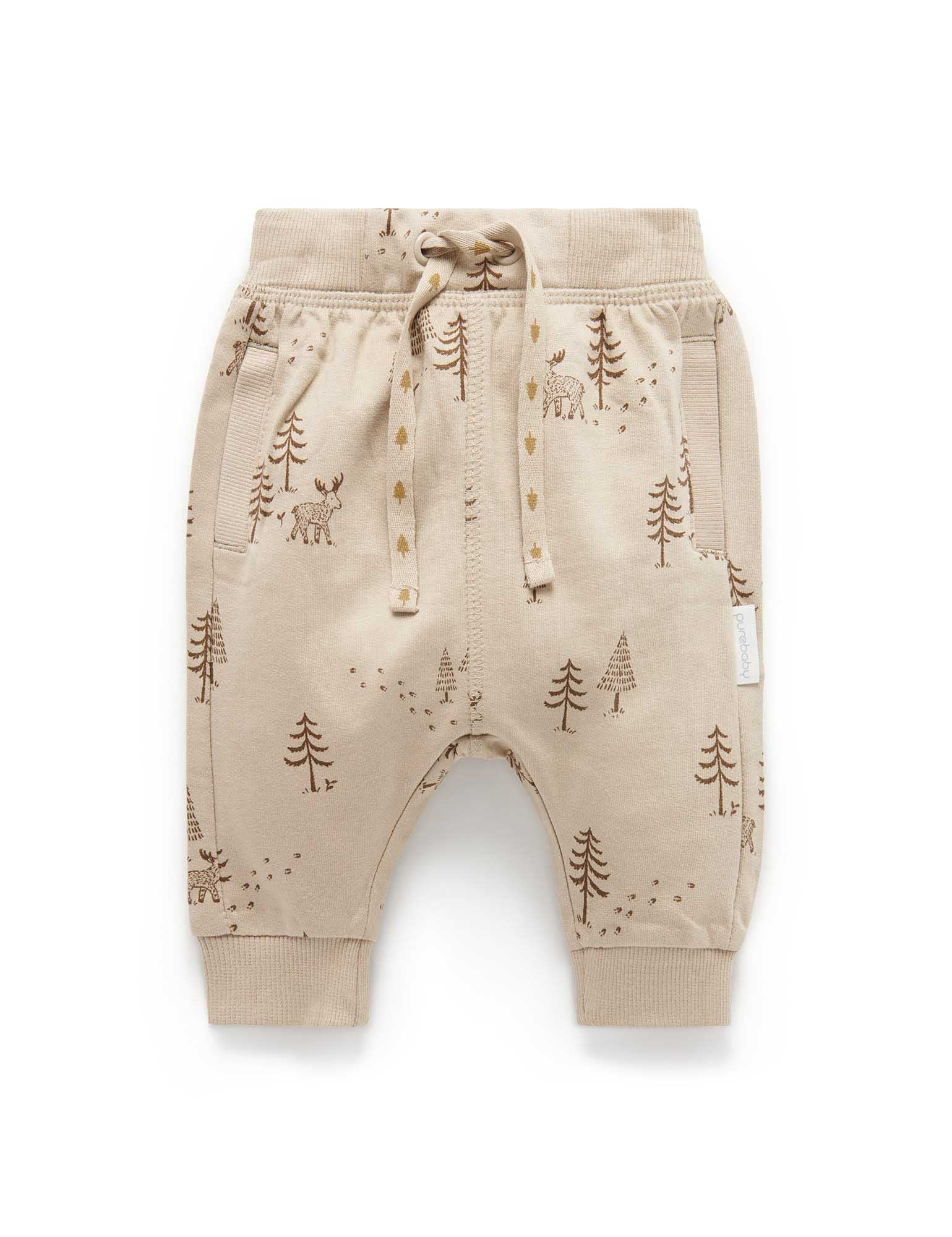 Brown Light Slouchy Pants | Baby & Toddler Pants | Purebaby
