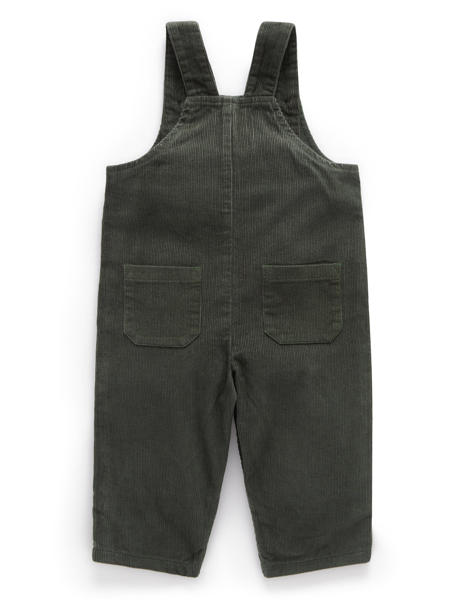 Green Corduroy Overalls - Baby & Toddler Overalls - Purebaby - Purebaby