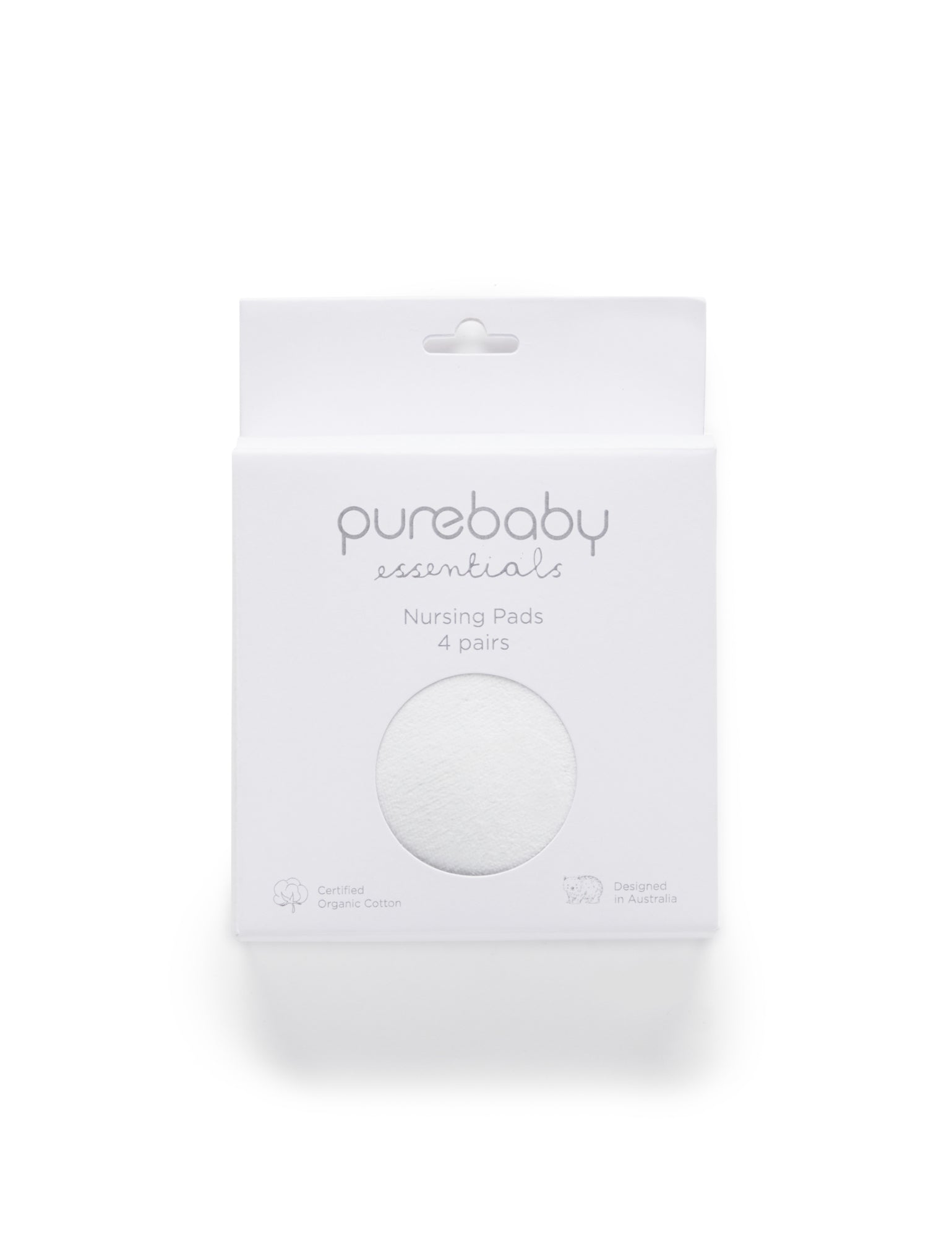 Nursing pads - White - Purebaby