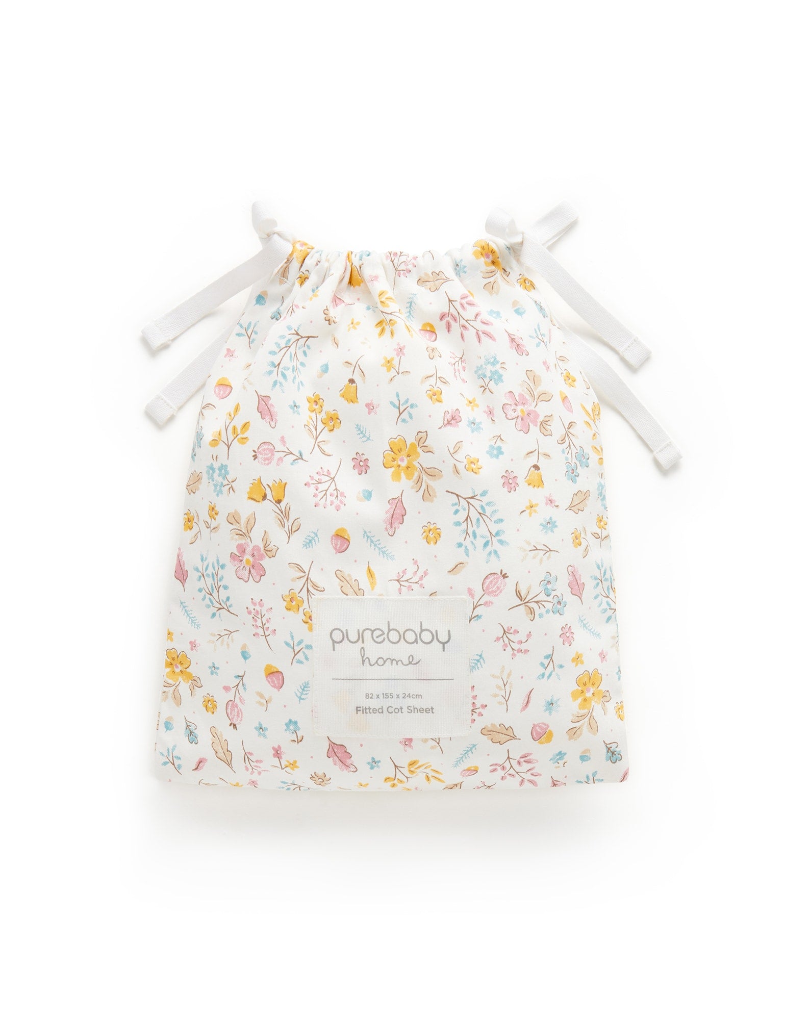 Printed Fitted Cot Sheet