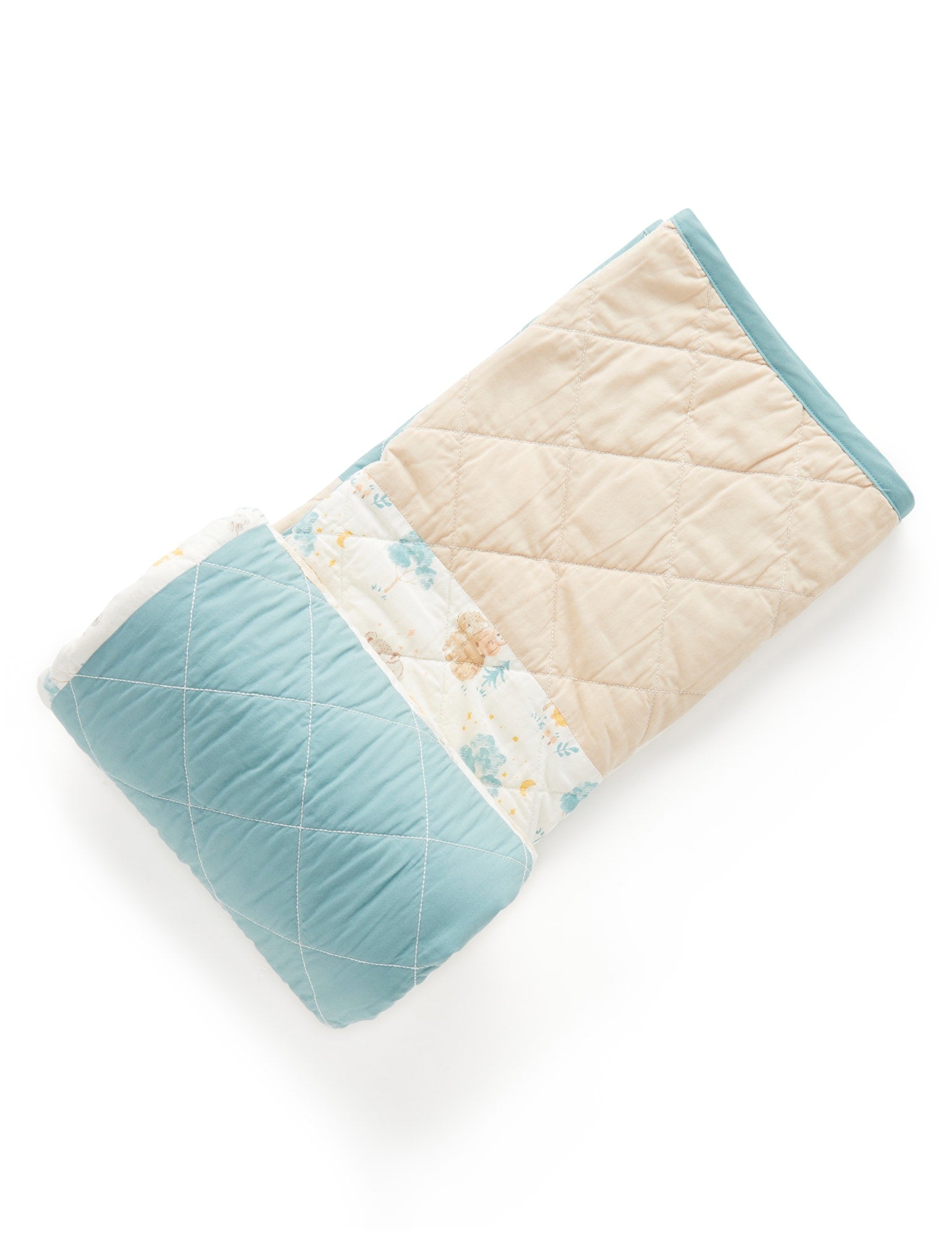 Reversible Quilted Coverlet