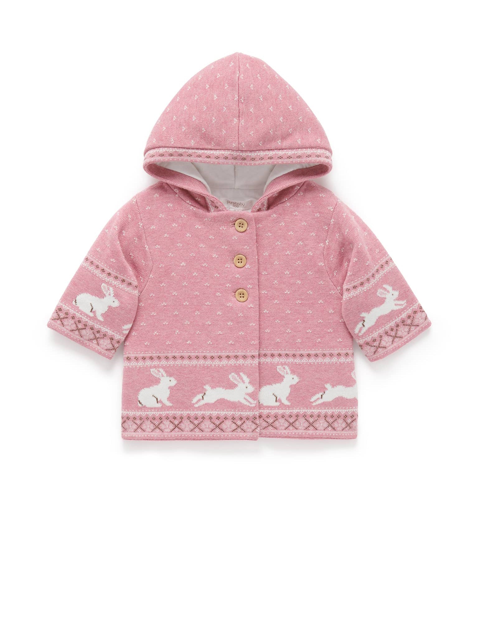 Bunny Padded Knit Jacket