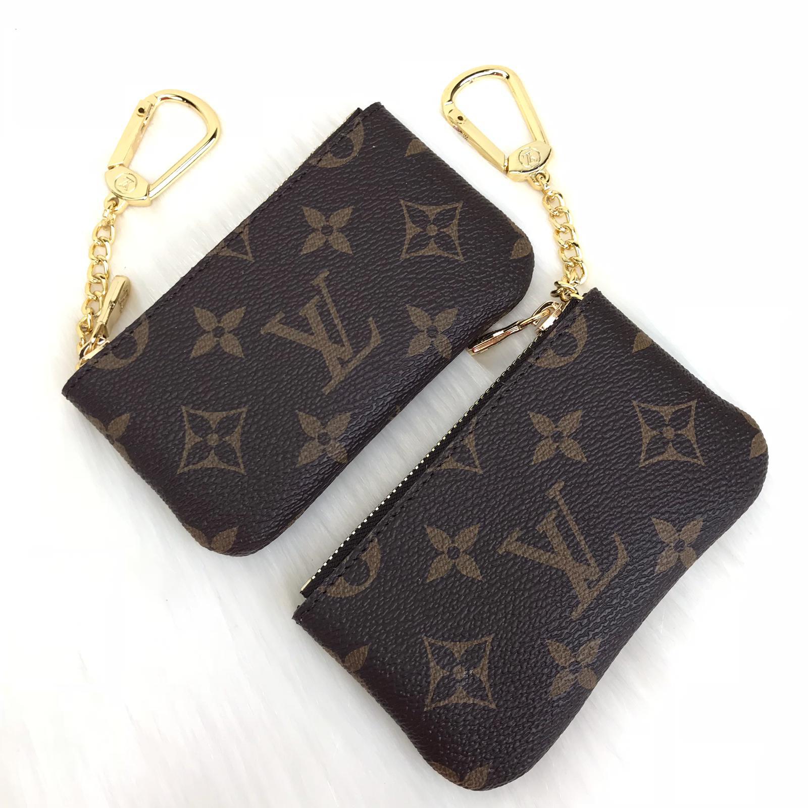 Louis Vuitton Key Pouch, Key Ring, handbag, coin wallet, coin purse, – Authentic Strap