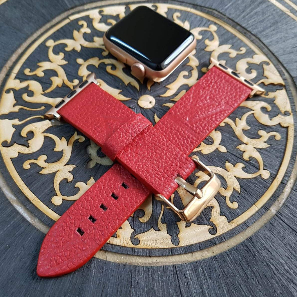 Red Louis Vuitton Apple Watch Band Deals -   1696472921