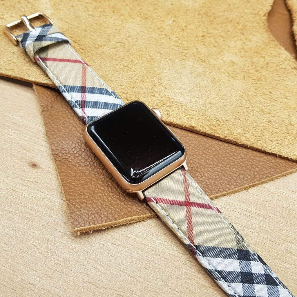 Burberry Apple watch band Series 