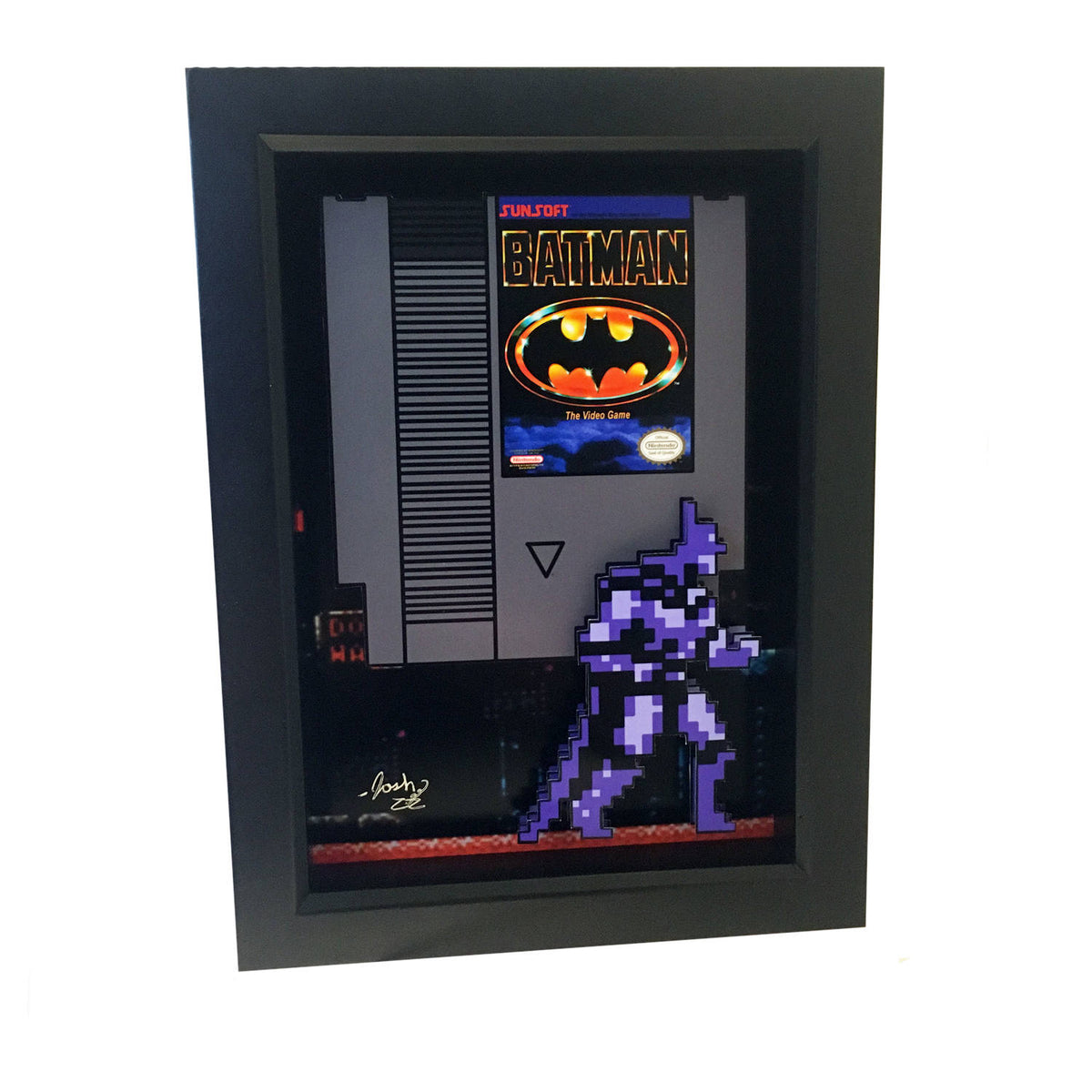 Nintendo Batman 3D Art – PopsicArt