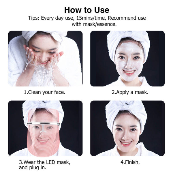 light therapy face mask