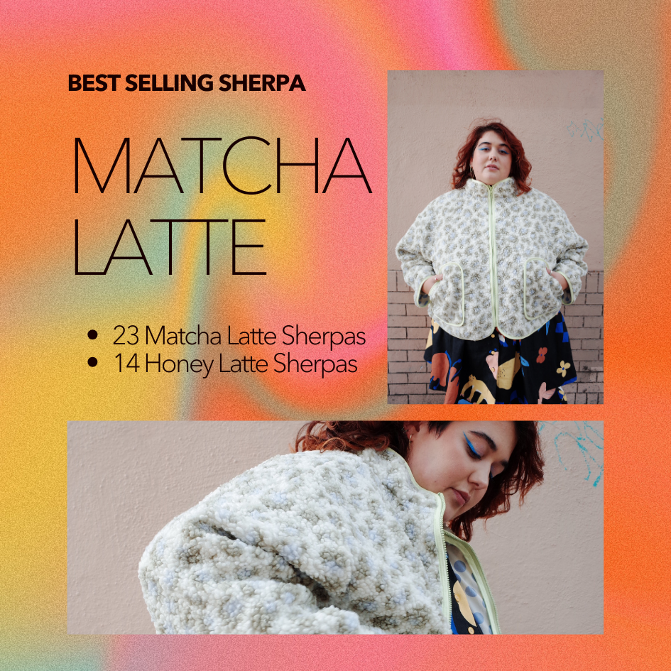 Best Selling Sherpa - Matcha Latte