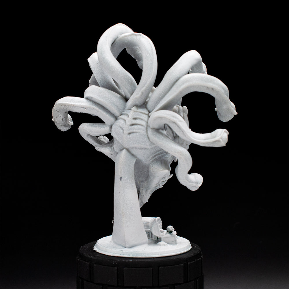 unpainted beholder miniature