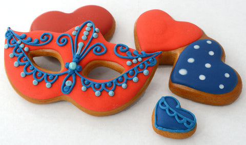 keks karneval fasching carnival cookies lebkuchen Karnevalsmaske maske Fest Keks kekse