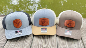 Leather Patch Trucker Hat - Bayou Legacy Game Calls