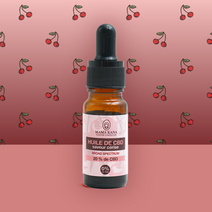 Huile 20% de CBD Broad Spectrum - Cerise 🍒 Nav Image 1
