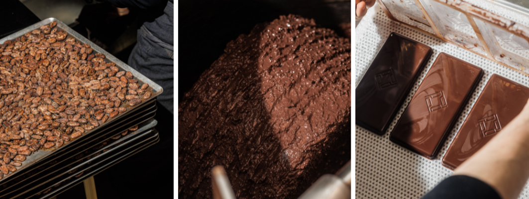 Les étapes de fabrication du chocolat Kamili