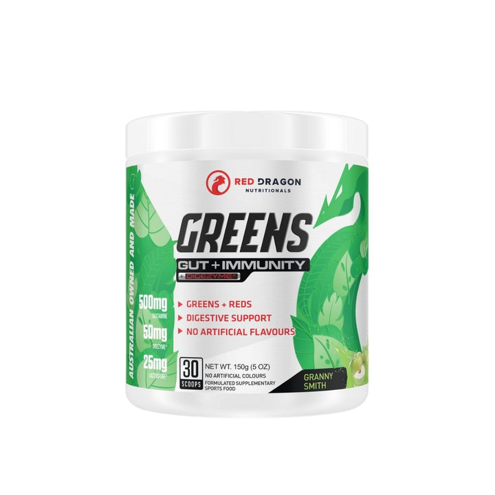 Greens Gut + Immunity by Red Dragon Nutritionals