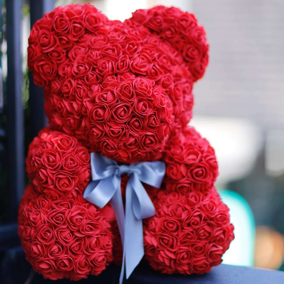 luxury rose teddy