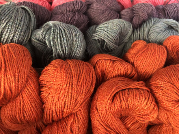 Mrs Moon yarns at Seam Haberdashery