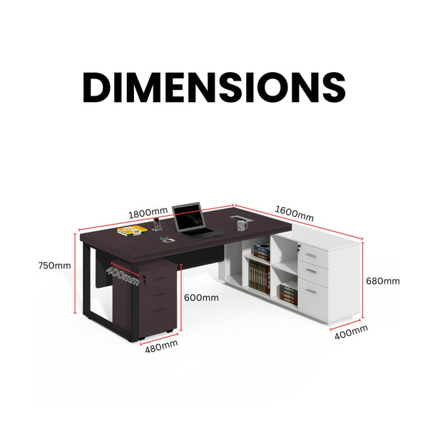 WorkStream Office L-shape Desk