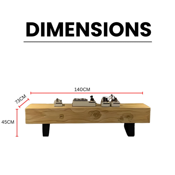 Nature's Form Solid Wood Coffee Table