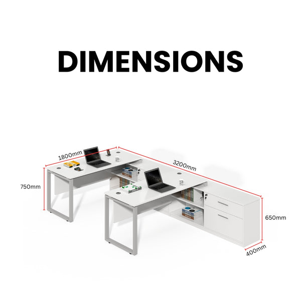 WorkStream Office Desk Workstations