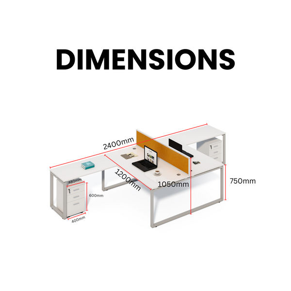 Metropolitan Modular Office Desk Workstations