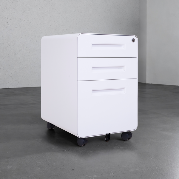 OfficeFlex Compact Mobile Pedestal File Cabinet