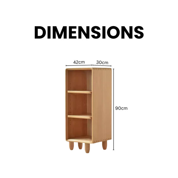 FlexiSpace Artisan Solid Beechwood Bookshelf