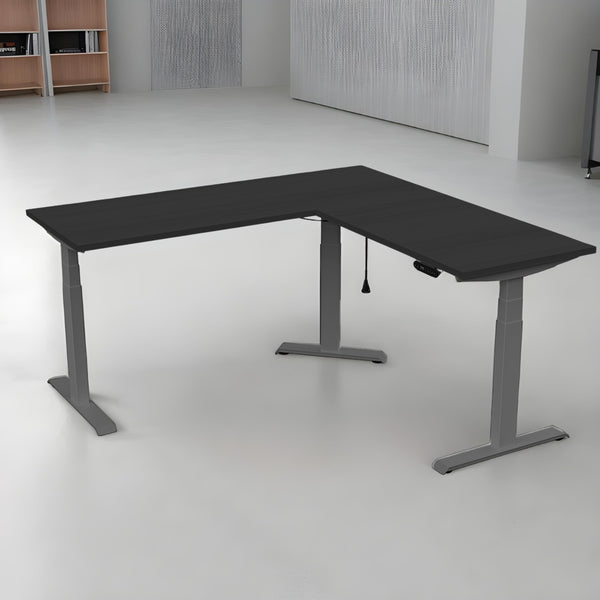 ErgoFlex Adjustable L-Shape Office Desk