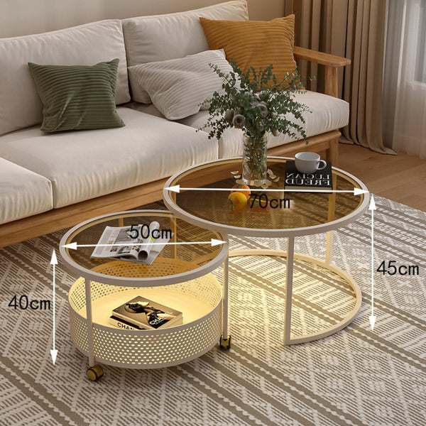 Lumina Glide Nesting Coffee Table