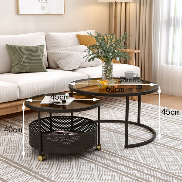 Lumina Glide Nesting Coffee Table