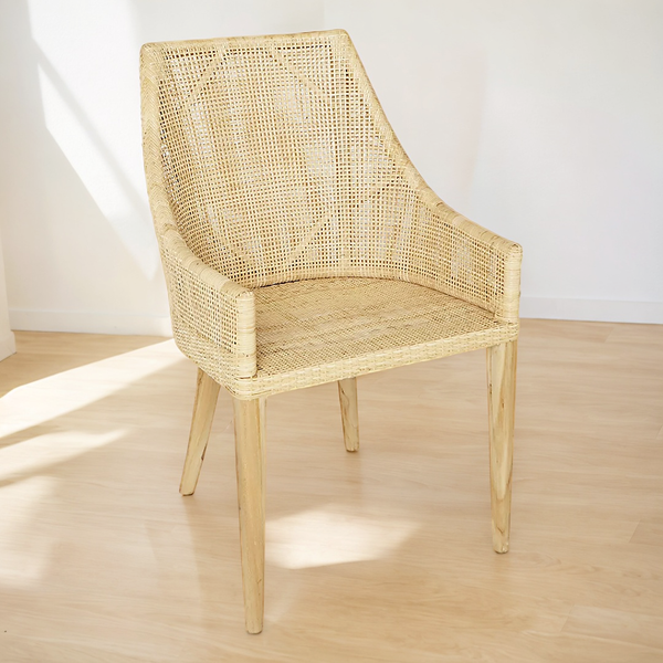 Sarabah_Solid_Teak_Rattan_Dining_Armchair