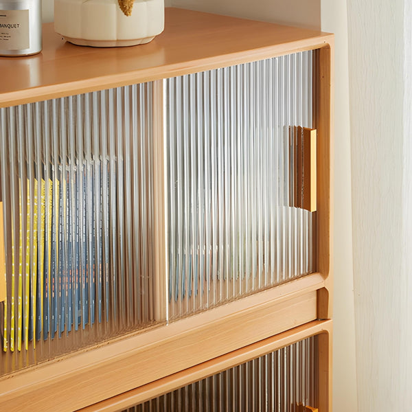 Stylish Solid Beechwood Sideboard Cabinet