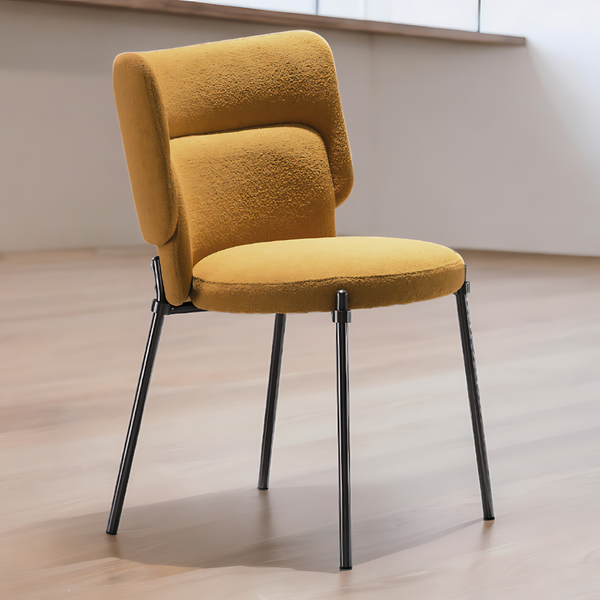 Designer Mohair Dining Chair Set