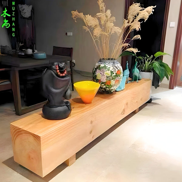 Nature's Form Solid Wood TV Console
