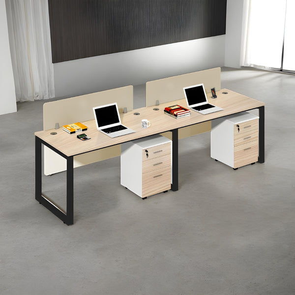 TeamStream Office Table for Collaborative Workspaces