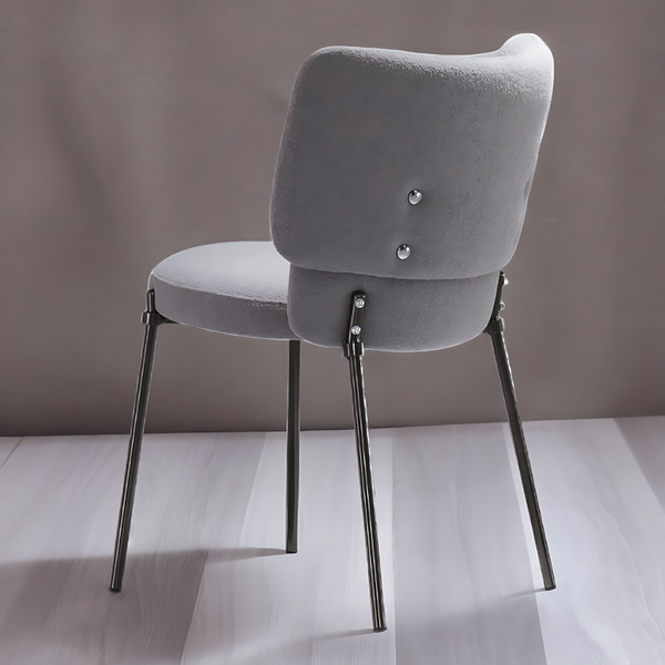 Designer_Mohair_Dining_Chair_Set