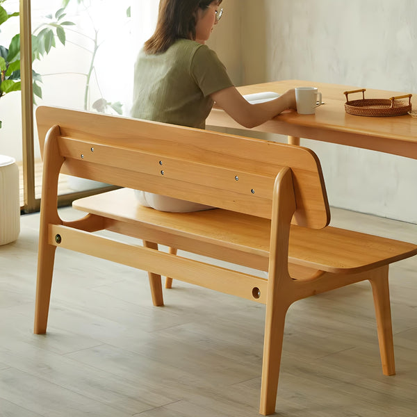 The Nordic Beech Dining Bench