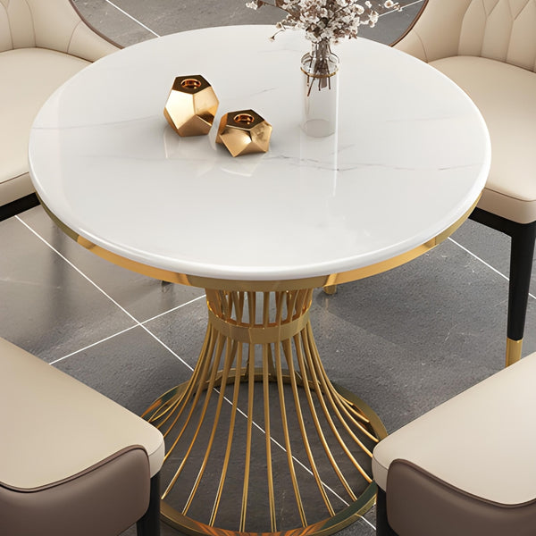 Majestic Marquina Round Table & Chair Set