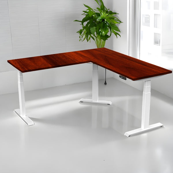 ErgoFlex Adjustable L-Shape Office Desk